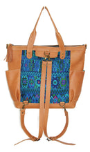 Load image into Gallery viewer, GABRIELLA Large Convertible Day Bag - Leather Pocket 0017