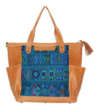 Load image into Gallery viewer, GABRIELLA Large Convertible Day Bag - Leather Pocket 0017