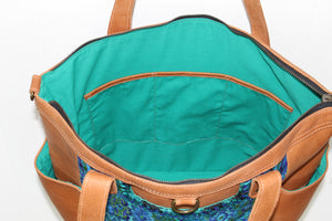 GABRIELLA Large Convertible Day Bag - Leather Pocket 0017