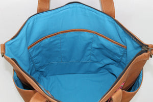GABRIELLA Large Convertible Day Bag - Leather Pocket 0014