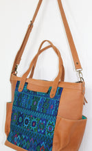 Load image into Gallery viewer, GABRIELLA Large Convertible Day Bag - Leather Pocket 0017