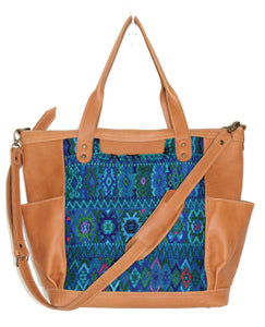 GABRIELLA Large Convertible Day Bag - Leather Pocket 0017