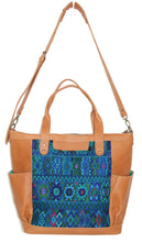Load image into Gallery viewer, GABRIELLA Large Convertible Day Bag - Leather Pocket 0017