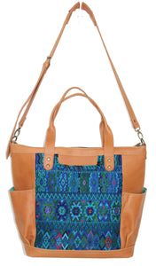 GABRIELLA Large Convertible Day Bag - Leather Pocket 0017
