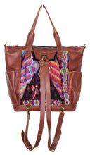 Load image into Gallery viewer, GABRIELLA Large Convertible Day Bag - Leather Pocket 0013
