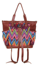 Load image into Gallery viewer, GABRIELLA Large Convertible Day Bag - Textile Pocket 0018