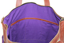 Load image into Gallery viewer, GABRIELLA Large Convertible Day Bag - Leather Pocket 0013