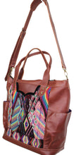 Load image into Gallery viewer, GABRIELLA Large Convertible Day Bag - Leather Pocket 0013