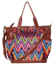 Load image into Gallery viewer, GABRIELLA Large Convertible Day Bag - Textile Pocket 0018