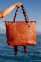 Load image into Gallery viewer, ISABELLA with Fringe Large Everyday Tote - 0007