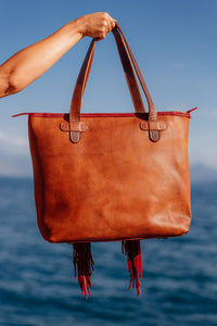 ISABELLA with Fringe Large Everyday Tote - 0007