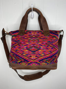 MoonLake Designs handmade Renata Medium Maleta Bag with crossbody adjustable strap – front view