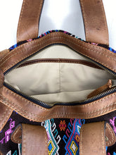 Load image into Gallery viewer, MoonLake Designs hand sewn Renata interior close up with zippered closure