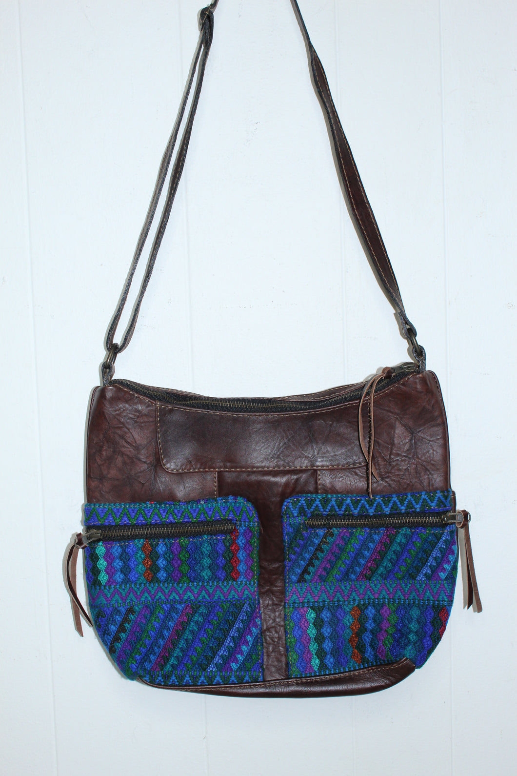 ROSA CROSSBODY Double Zipper Crossbody 0004