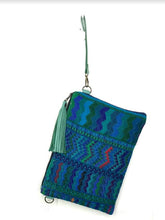 Load image into Gallery viewer, MoonLake Designs Lola small bag and clutch in dark green leather with removable wristlet