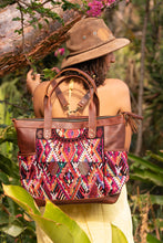 Load image into Gallery viewer, GABRIELLA Large Convertible Day Bag - Textile Pocket 0010
