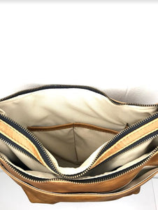 ROSA CROSSBODY Double Zipper Crossbody 0001