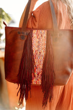 Load image into Gallery viewer, ISABELLA with Fringe Large Everyday Tote - 0007